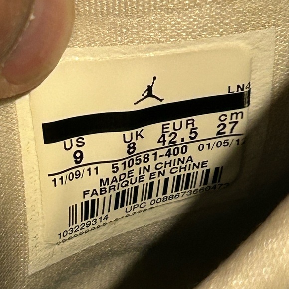 Nike Jordan Play In This 2 Men’s Sz 9 Basketball Shoes 510581-400 Carolina Blue - Picture 7 of 9